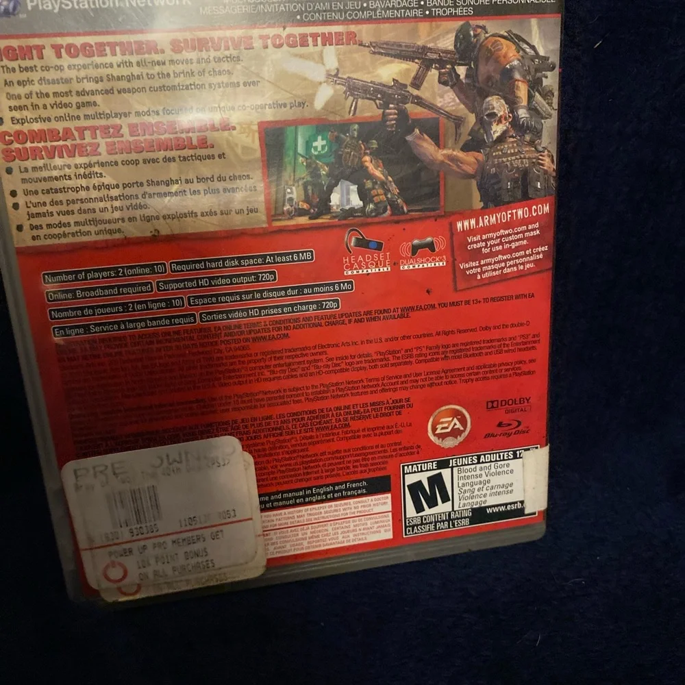 Sony PS3 Call of Duty Game Set - Black & Tan Covers
